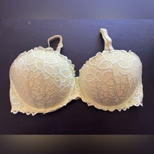 PINK Victoria's Secret Light Yellow Bra